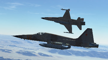 F-5E Aggressors Air Combat Maneuver Campaign