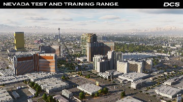 DCS: NEVADA Test and Training Range Map