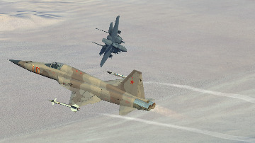 F-5E Aggressors Air Combat Maneuver Campaign