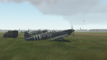 Spitfire LF Mk. IX Operation Epsom Campaign