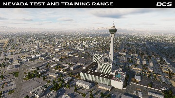 DCS: NEVADA Test and Training Range Map
