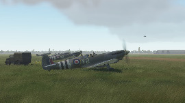 Spitfire LF Mk. IX Operation Epsom Campaign