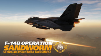 DCS: F-14B Operation Sandworm Campaign
