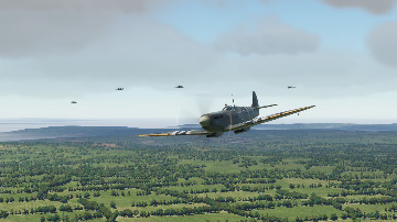 Spitfire LF Mk. IX Operation Epsom Campaign