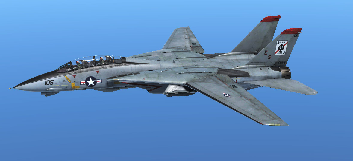 F-14 Black Aces - VF-41 - 2002.