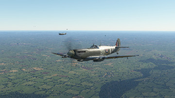 Spitfire LF Mk. IX Operation Epsom Campaign