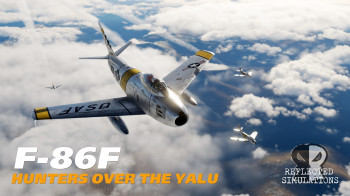 F-86F Hunters over the Yalu Campaign