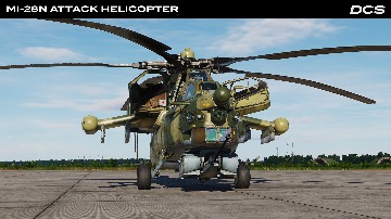 Mi-28N Attack Helicopter