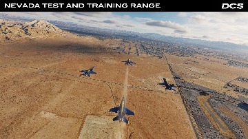 DCS: NEVADA Test and Training Range Map