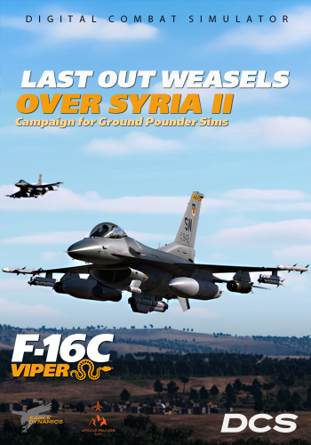 Кампания DCS: F-16C Last Out: Weasels over Syria II