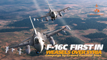 DCS: F-16C First in Weasels Over Syria Campaign