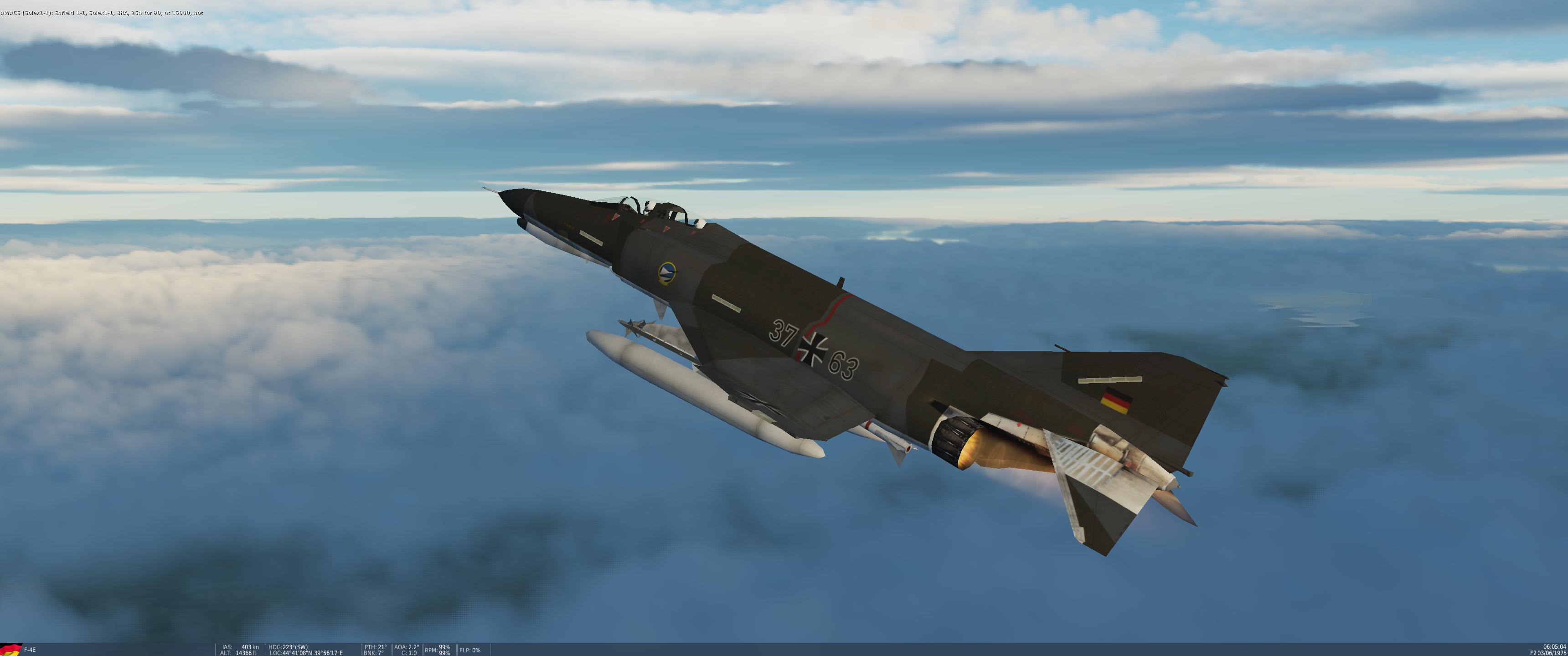 Luftwaffe F-4F (1973) camo skin 