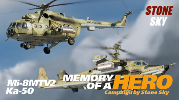 Mi-8MTV2 and Ka-50: Memory of a Hero Campaign