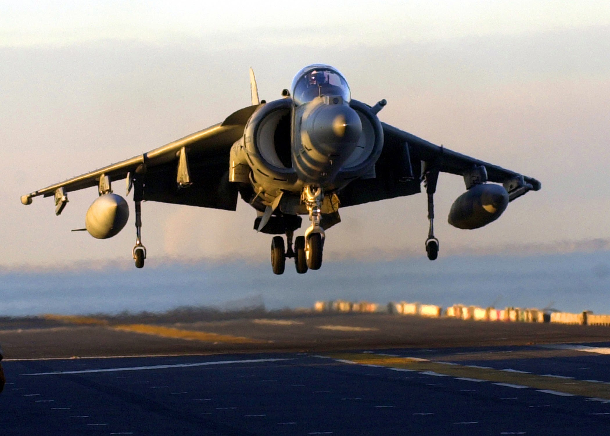 AV-8B-rodaje,despegue y aterrizaje