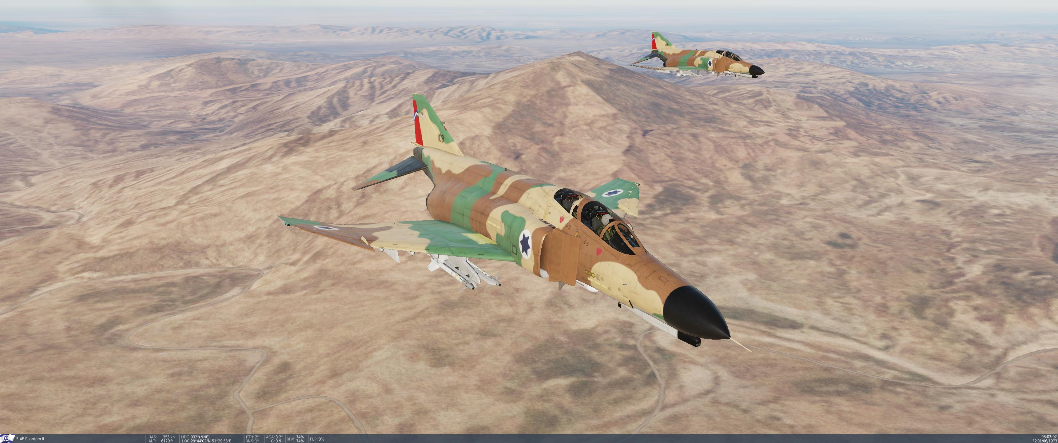 IDF 201st Squadron Ha'ahat  for F-4e mod by Sanikkat