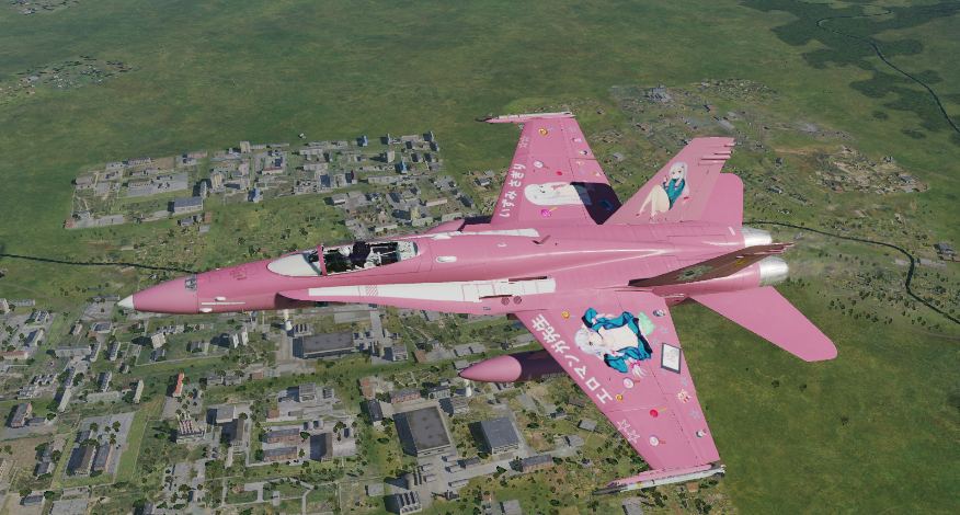 F18和泉纱雾主题涂装